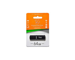 USB Flash Drive 64Gb T&G 011 Classic series Black, TG011-64GBBK
