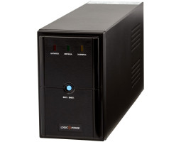 ИБП LogicPower LPM-825VA Black, 825VA, 577W, AVR, 2 розетки (Schuko), 12В/ 9Ач x 1 шт ИБП LogicPower LPM-825VA Black, 825VA, 577W, AVR, 2 розетки (Schuko), 12В/ 9Ач x 1 шт