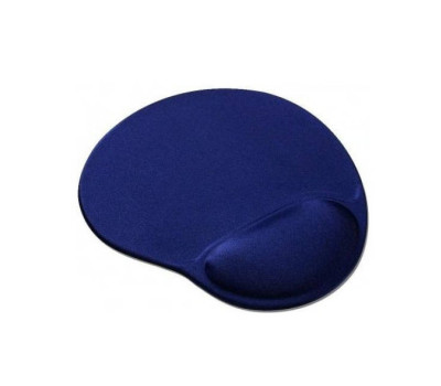 Коврик Gembird MP-GEL-B Blue гелевый с подушкой для руки
