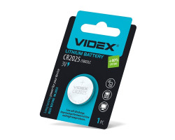 Батарейка CR-2025 Videx, 3V, Blister (CR2025)