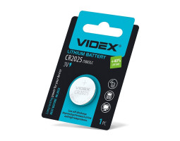 Батарейка CR-2025 Videx, 3V, Blister (CR2025) Батарейка CR-2025 Videx, 3V, Blister (CR2025)