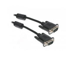 Кабель VGA 3.0m Maxxter V-VGA-10 VGA 3+4C HD15M/ HD15M, двойное экраниров, 2 феррит
