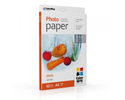 Фотобумага А4 190g/ m CW матовая 50 л (PM190050A4)