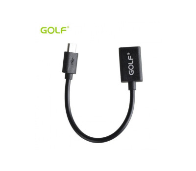 Кабель USB 2.0 - AF/ micro-B 5P OTG Golf GF-06