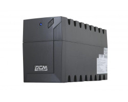 ИБП PowerCom RPT-1000AP Schuko Black, 1000VA, 600W, линейно-интерактивный, AVR, 3 розетки (Schuko), 