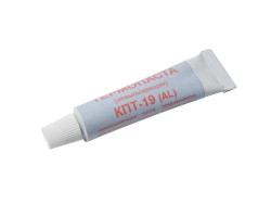 Термопаста КПТ-19 (AL) 17g, алюминевая, тюбик, невысыхающая