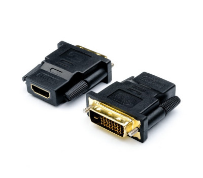 Переходник DVI > HDMI (DVI-D папа - HDMI мама) Cablexpert,  A-HDMI-DVI-2