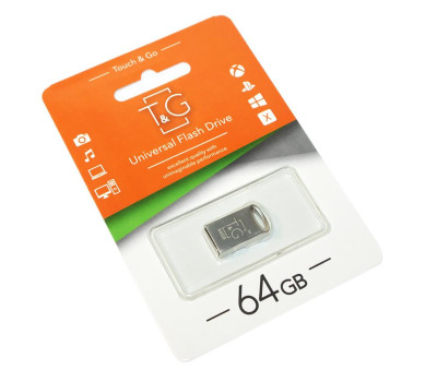 USB Flash Drive 64Gb T&G 105 Metal series, TG105-64G