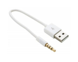 Переходник USB > Apple jack 3.5 мм, Extradigital, White (KBA1651)