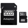 Карта памяти microSDHC, 32Gb, Class10 UHS-I, Goodram, SD адаптер (M1AA-0320R12)