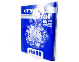Папір офісний А5 (250арк.) Crystal Pro 80g клас С