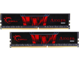 DDR4 8Gb x 2 (16Gb Kit) 2666 MHz, G.Skill Aegis, 19-19-19-43, 1.2V (F4-2666C19D-16GIS) DDR4 8Gb x 2 (16Gb Kit) 2666 MHz, G.Skill Aegis, 19-19-19-43, 1.2V (F4-2666C19D-16GIS)