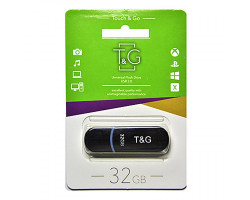 USB Flash Drive 32Gb T&G 012 Shorty series Black, TG012-32GBBK
