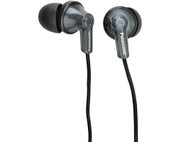 Наушники Panasonic RP-HJE118GU-K Black, Mini jack (3.5 мм), вкладыши, кабель 1,1 м Наушники Panasonic RP-HJE118GU-K Black, Mini jack (3.5 мм), вкладыши, кабель 1,1 м