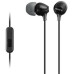 Наушники Sony MDR-EX15AP Black, Mini jack (3.5 мм), вакуумные, кабель 1.2 м