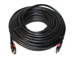 Кабель HDMI > HDMI 15.0m Tecro HD 15-00 V.1.4, позол. коннект.,