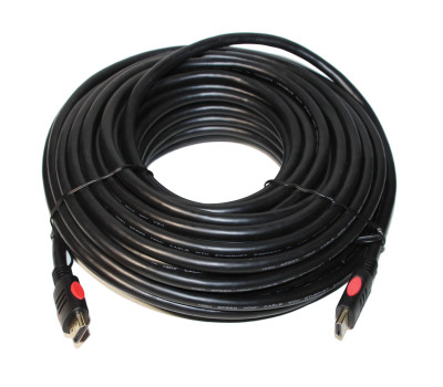 Кабель HDMI > HDMI 15.0m Tecro HD 15-00 V.1.4, позол. коннект., Кабель HDMI > HDMI 15.0m Tecro HD 15-00 V.1.4, позол. коннект.,