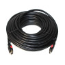 Кабель HDMI > HDMI 15.0m Tecro HD 15-00 V.1.4, позол. коннект.,