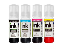 Комплект чернил ColorWay Epson L3100/ L3110/ L3150/ L3151, BK/ C/ M/ Y, 4x70 мл (CW-EW310SET01) Комплект чернил ColorWay Epson L3100/ L3110/ L3150/ L3151, BK/ C/ M/ Y, 4x70 мл (CW-EW310SET01)