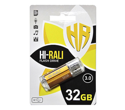 USB Flash Drive 32Gb Hi-Rali Corsair series Bronze, HI-32GBCORBR USB Flash Drive 32Gb Hi-Rali Corsair series Bronze, HI-32GBCORBR