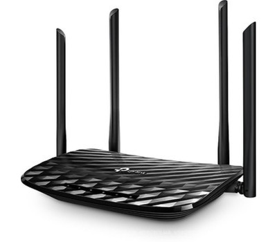 Роутер TP-LINK Archer C6, Wi-Fi 802.11a/ b/ g/ n/ ac, до 300 Mb/ s, 2.4/ 5GHz, 4 LAN 10/ 100/ 1000 Mb/ s, RJ4