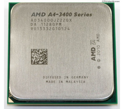 FM1 AMD A4-3400 (2x2.7GHz/ 32нм/ 65 Вт) Б/ У