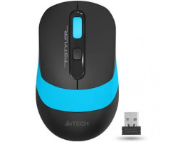 Мышь A4Tech Fstyler FG10 2000dpi Black+Blue, USB, Wireless