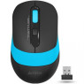Мышь A4Tech Fstyler FG10 2000dpi Black+Blue, USB, Wireless