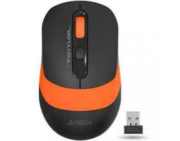 Мышь A4Tech Fstyler FG10 2000dpi Black+Orange, USB, Wireless