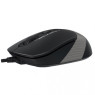 Мышь A4Tech Fstyler FM10 1600dpi Black+Grey, USB