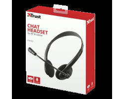Наушники Trust Primo headset (21665) Black, накладные, mini jack 3,5 мм, кабель 1.8м, с микрофоном-foto7