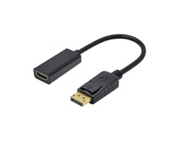 Переходник DisplayPort > HDMI (DisplayPort папа - HDMI мама), STLab U-996, кабель 10см Переходник DisplayPort > HDMI (DisplayPort папа - HDMI мама), STLab U-996, кабель 10см