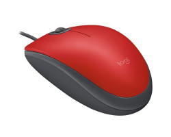 Мышь Logitech M110 (910-005489) Silent Red, Optical, USB, 1000 dpi