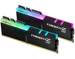 Память 16Gb x 2 (32Gb Kit) DDR4, 3200 MHz, G.Skill Trident Z RGB, Black, 16-18-18-38, 1.35V, с радиа Память 16Gb x 2 (32Gb Kit) DDR4, 3200 MHz, G.Skill Trident Z RGB, Black, 16-18-18-38, 1.35V, с радиа
