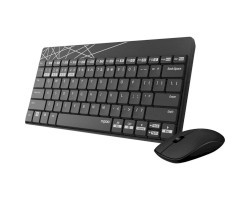 Комплект Rapoo 8000M Black, Optical, Bluetooth
