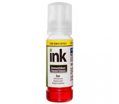 Чернила ColorWay Epson L3100/ L3110/ L3150/ L3151, Yellow, 70 мл (EW310Y)