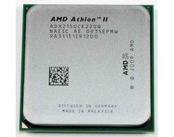AMD Athlon II X2 215 tray (AM3/ 2*2700MHz/ 1Mb-L2/ 65W) Б/ У AMD Athlon II X2 215 tray (AM3/ 2*2700MHz/ 1Mb-L2/ 65W) Б/ У