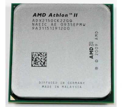 AMD Athlon II X2 215 tray (AM3/ 2*2700MHz/ 1Mb-L2/ 65W) Б/ У AMD Athlon II X2 215 tray (AM3/ 2*2700MHz/ 1Mb-L2/ 65W) Б/ У