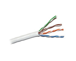 Кабель UTP ATcom Standart витая пара, 4*2*0.51мм, Cat. 6E, 1GB/ S (16382)