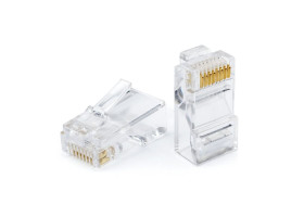 Коннектор RJ-45 8P8C, кат.6, 23-24 AWG (0,57-0,50мм) (14373)