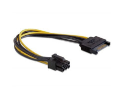 Переходник питания Cablexpert CC-PSU-SATA SATA на 6pin для ВИДЕОКАРТ