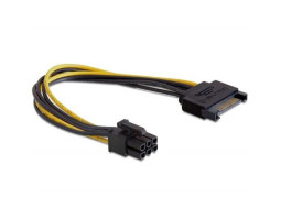 Переходник питания Cablexpert CC-PSU-SATA SATA на 6pin для ВИДЕОКАРТ