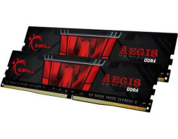 DDR4 8Gb x 2 (16Gb Kit), 3200 MHz, G.Skill Aegis, 16-18-18-36, 1.35V (F4-3200C16D-16GIS)