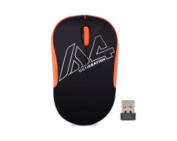 Мышь A4Tech G3-300N Black+Orange, USB V-TRACK, Wireless