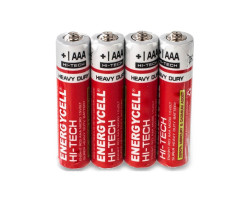Батарейка R03 (AAA) Energycell Hi-tech солевая, 1.5V, Shrink (EN24HT-S4)