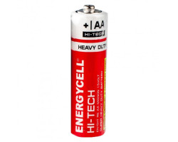 Батарейка R6 (AA) Energycell Hi-tech солевая, 1.5V, Shrink	(EN15HT-S4)