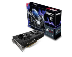 Radeon RX 580 OC, Sapphire, NITRO+, 4Gb DDR5, 256-bit, DVI/ 2xHDMI/ 2xDP, (11265-07-20G) Б/ У