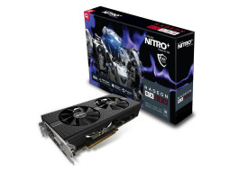 Radeon RX 580 OC, Sapphire, NITRO+, 4Gb DDR5, 256-bit, DVI/ 2xHDMI/ 2xDP, (11265-07-20G) Б/ У
