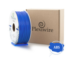 ABS пластик Plexiwire для 3D принтера 1.75мм синий (400м /  1кг)-foto2