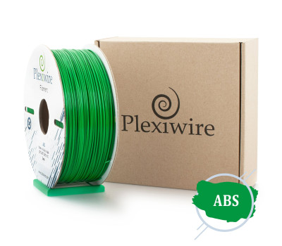 ABS пластик Plexiwire для 3D принтера 1.75мм зеленый (400м /  1кг)